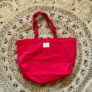 Sezane Octobre Red Tote Bag New!